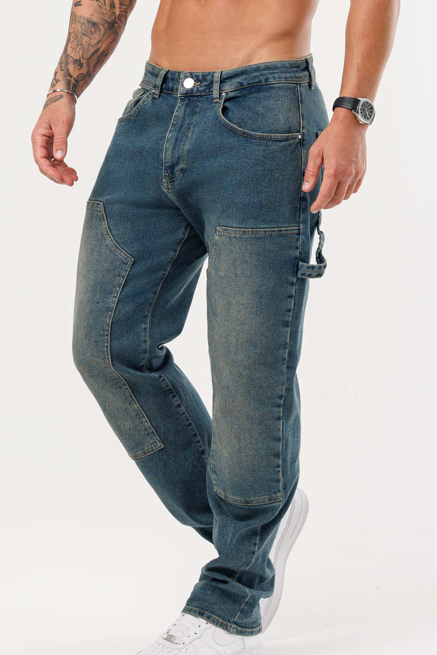 CARPENTER JEANS - WASHED STONE BLUE - Image 6