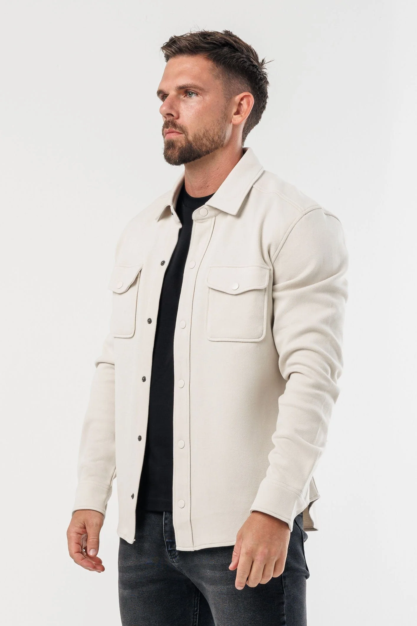 OVERSHIRT - STONE - Image 3