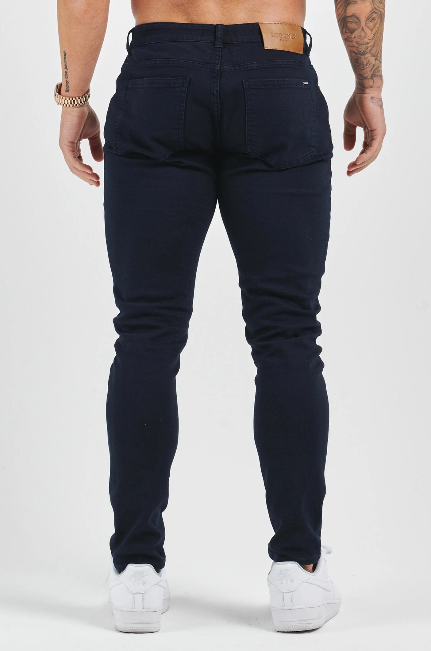 SLIM FIT JEANS 2.0 - NAVY - Image 5
